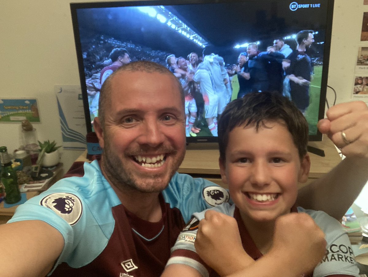 EssexBoyRick⚽️ (@trickyrickyno10) on Twitter photo 39 years I’ve supported my beloved <a href="/WestHam/">West Ham United</a> & finally we actually win something 🏆 but what makes it so so so special is , sharing the moment with my son George ❤️Hopefully I’ll not wait not another 39 years! #WestHam #coyi #EuropaConferenceLeagueFinal 39 years I’ve supported my beloved <a href="/WestHam/">West Ham United</a> & finally we actually win something 🏆 but what makes it so so so special is , sharing the moment with my son George ❤️Hopefully I’ll not wait not another 39 years! #WestHam #coyi #EuropaConferenceLeagueFinal