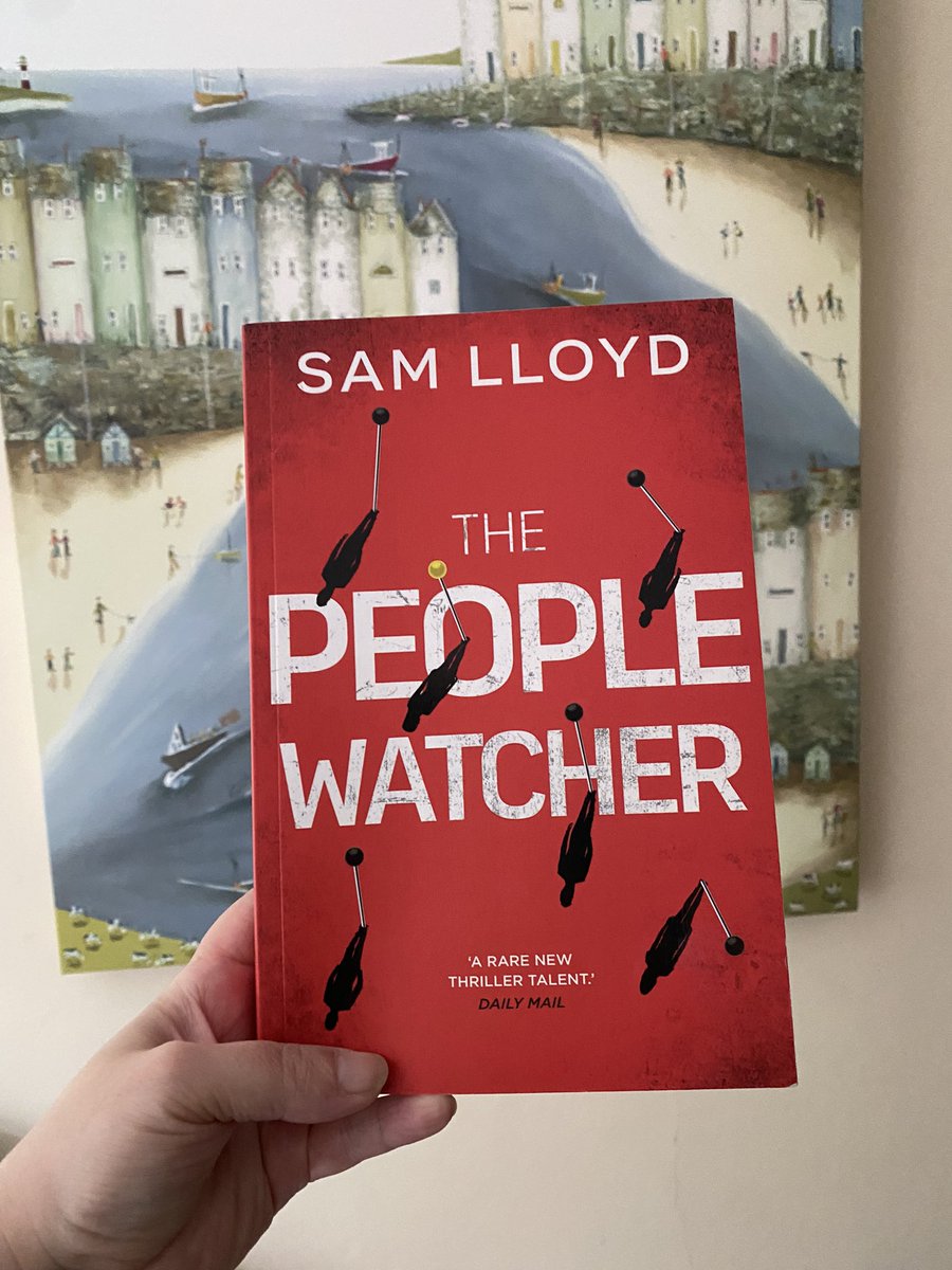 Happy Publication Day to @samlloydwrites The People Watcher is out today - an absolutely fantastic read