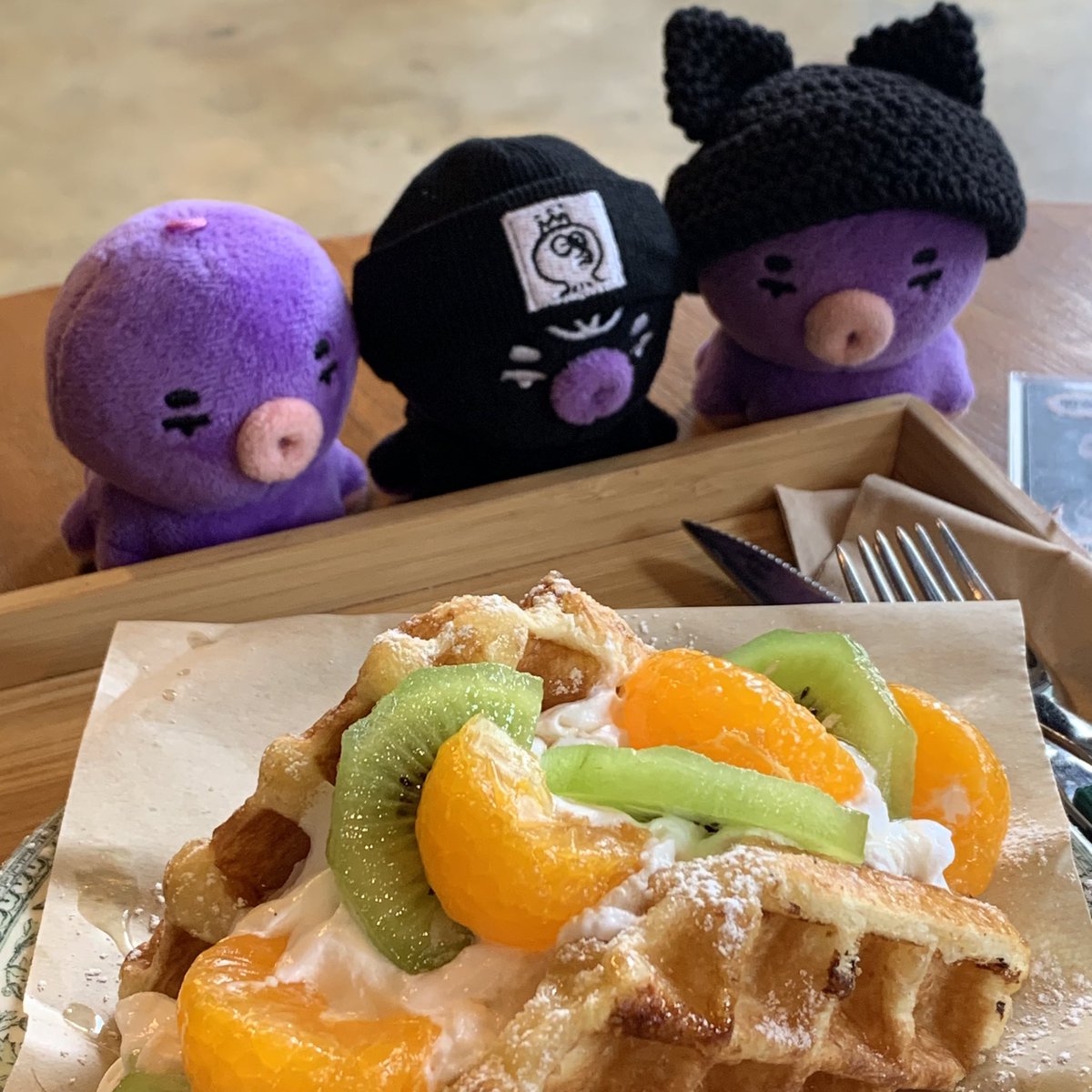 JC_1206_01's tweet photo. 째꾸미 너무 귀엽죠?!🥹 재찬이 인형이고 검은아기는 삐꾸미입니다아아🫶🏻🫶🏻 https://t.co/qVpN8fqlgB