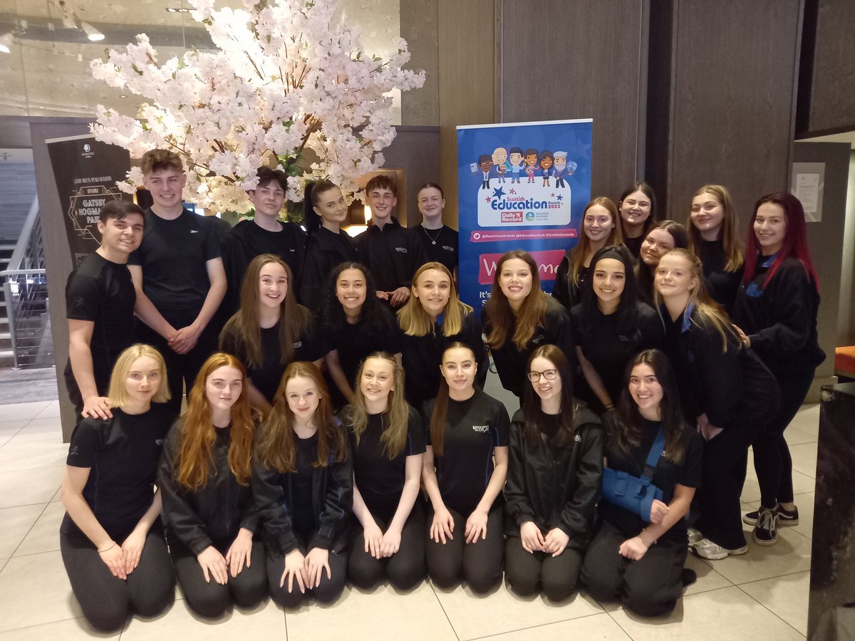 Papa D (@grahamdickie59) on Twitter photo A wee break from rehearsals for MTC students <a href="/DanceSchoolScot/">The Dance School Of Scotland</a> <a href="/KnightswoodSec/">KSS</a> <a href="/GlasgowCC/">Glasgow City Council</a> to sing at The Scottish Education Awards.
Well done. Sounded great and very well received. A wee break from rehearsals for MTC students <a href="/DanceSchoolScot/">The Dance School Of Scotland</a> <a href="/KnightswoodSec/">KSS</a> <a href="/GlasgowCC/">Glasgow City Council</a> to sing at The Scottish Education Awards.
Well done. Sounded great and very well received.