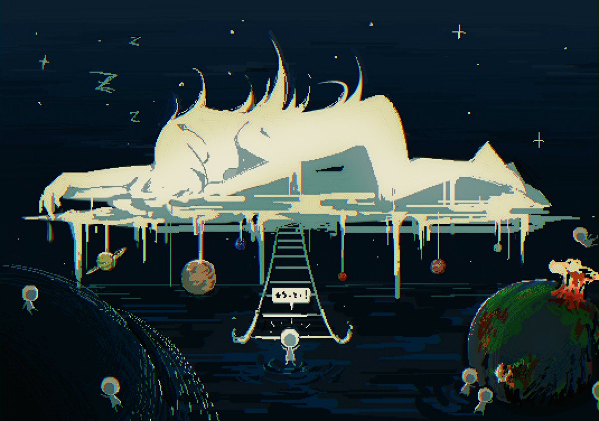 0ddaa0grim's tweet image. Wake up!