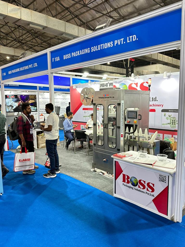 boss_packaging_'s tweet image. Successful Day 1 at #PacMecEx2023, #BombayExhibitionCenter, #Mumbai.
There’s still 2 days left to see our Demonstrations.

Come and visit us:
Stall No.: F 18A | Hall No.: 01
Bombay Exhibition Center, Mumbai.

#bosspackaging #Interfoodtech2023 #Snackandbaketec2023 #maharashtra