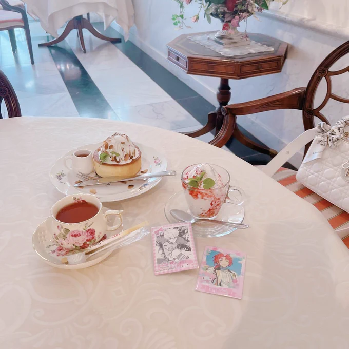 ティーサロン 紅茶が大好きなニナスのものでうれしかった(  › ·̮ ‹  )