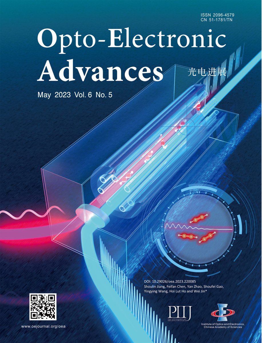 #OEA_highlight Original Article Open Access
Broadband all-fiber optical phase modulator based on photo-thermal effect in a gas-filled hollow-core fiber: oejournal.org/article/doi/10…
#HKPU by Prof.#JinWei
#OpticalModulators #PhotoThermalEffects #HollowCoreFibers