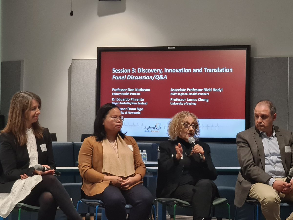 Aaron Sverdlov (@sverdlovaaron) on Twitter photo Great to see <a href="/DoanNgo4/">Doan Ngo</a> to present on #cardioonc cardioprotection research and be a panellist for research translation discussion at the NSW joint Research Translation Centres CV Symposium <a href="/RegionalHealth1/">NSW Regional Health Partners</a> <a href="/HMRIAustralia/">Hunter Medical Research Institute (HMRI)</a> <a href="/HNEHealth/">HNE Health</a> <a href="/heartfoundation/">Heart Foundation</a> <a href="/UON_research/">Uni Newcastle Research</a> <a href="/ICOSociety/">International Cardio-Oncology Society</a> Great to see <a href="/DoanNgo4/">Doan Ngo</a> to present on #cardioonc cardioprotection research and be a panellist for research translation discussion at the NSW joint Research Translation Centres CV Symposium <a href="/RegionalHealth1/">NSW Regional Health Partners</a> <a href="/HMRIAustralia/">Hunter Medical Research Institute (HMRI)</a> <a href="/HNEHealth/">HNE Health</a> <a href="/heartfoundation/">Heart Foundation</a> <a href="/UON_research/">Uni Newcastle Research</a> <a href="/ICOSociety/">International Cardio-Oncology Society</a>