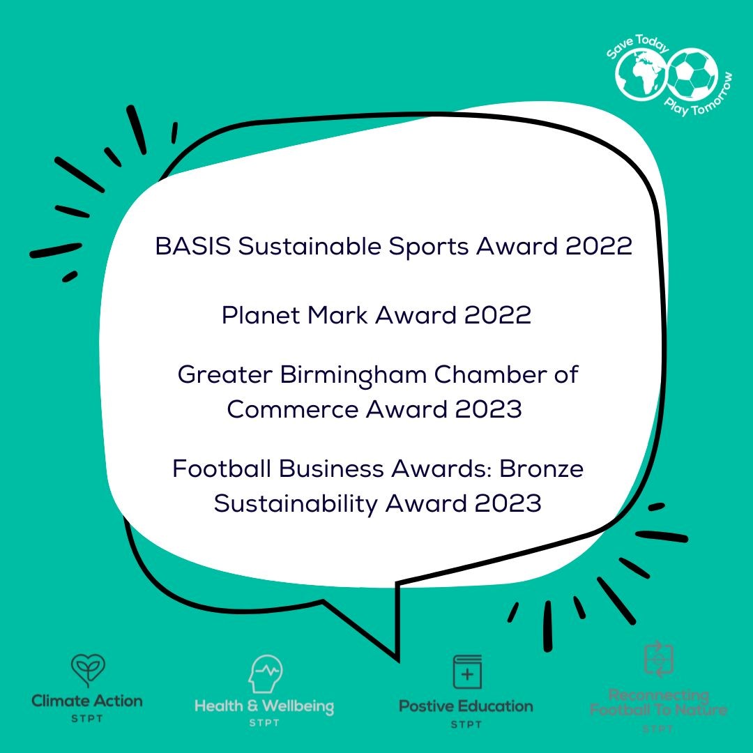 Today marks 2 years since we launched our Save Today Play Tomorrow programme and we have achieved so much in that time.

Thank you for supporting us! We're proud of what we've accomplished ⚽️🌎