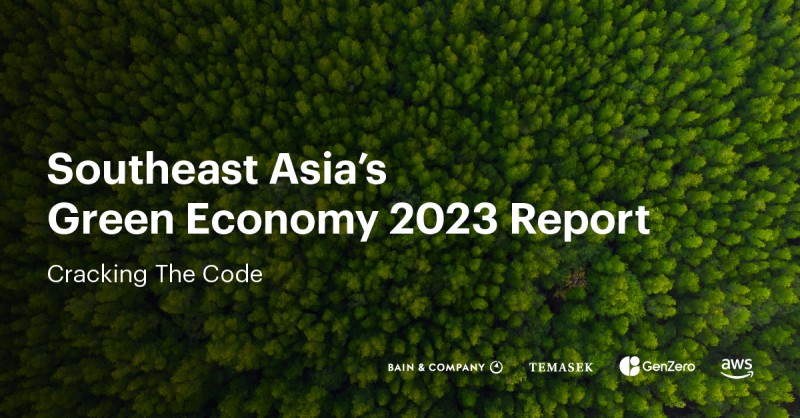Taking action today can pave the way for a #green future in #SoutheastAsia. Check out the latest 'Southeast Asia’s Green Economy 2023 Report: Cracking the Code' by @BainandCompany, @Temasek, GenZero and Amazon Web Services (AWS)! ➡️ Download report: bain.com/insights/south…