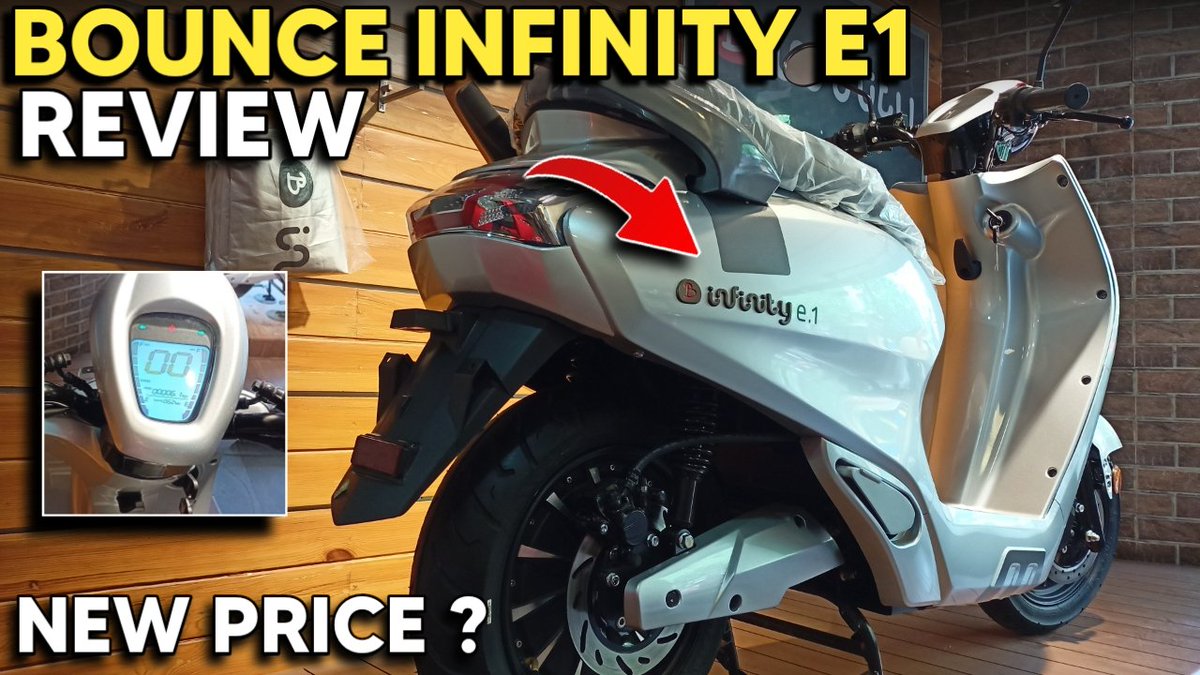 evstan07's tweet photo. Bounce Infinity Detailed review. 
Link :- https://t.co/9YZZIUvVMQ (watch n Subscribe Evstan).
@bounce_infinity @bounceshare 
#bounceinfinity #infinitye1 #electricscooter #electricscooters #scooterelectric #electrickickscooter #electricalscooter #electricescooter #electricmoped https://t.co/oXKFAZTV6R