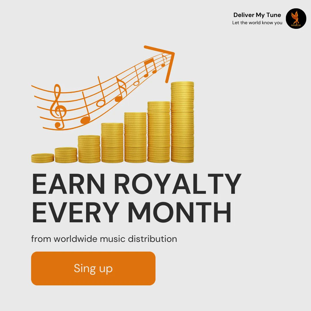 delivermytune's tweet photo. Turn your music into a steady income stream! 🌍💸 
.
.
To upload your music visit our website 
.
. 
#music #musician #musica #musically #musical #musicislife #musicians #musiclife #MusicLover #distributemusic #royalty https://t.co/KzDXhlMkkX