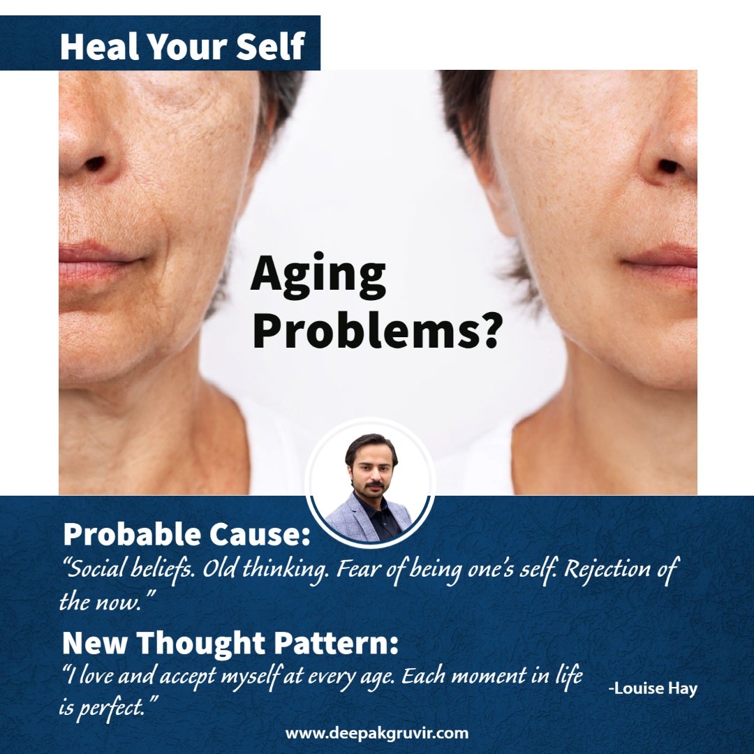 Aging Problems?
#HealthyAging #AntiAgingTips #SeniorHealth #MentalWellnessMatters #SelfCareMatters #MindBodyConnection #HealthyThoughts #PositiveMentalAttitude #AgingGracefully #ElderlyCare #Deepakgruvir
Connect: +91-9810386610
www.deepakgruvir