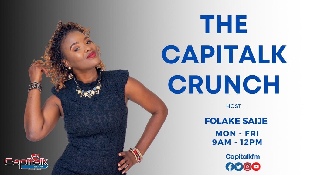 Enjoy a soothing start to your mid morning on a Thursday with @FolakeSaije on Harare's hottest station.

#HararesHeartBeat #harareshotteststation #keepit100point4fm  #capitalcrunch