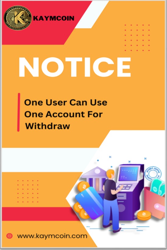 kaymcoin's tweet photo. #user #Withdraw #earning #Notice #Account #kaymcoin https://t.co/hDDCg1shuz