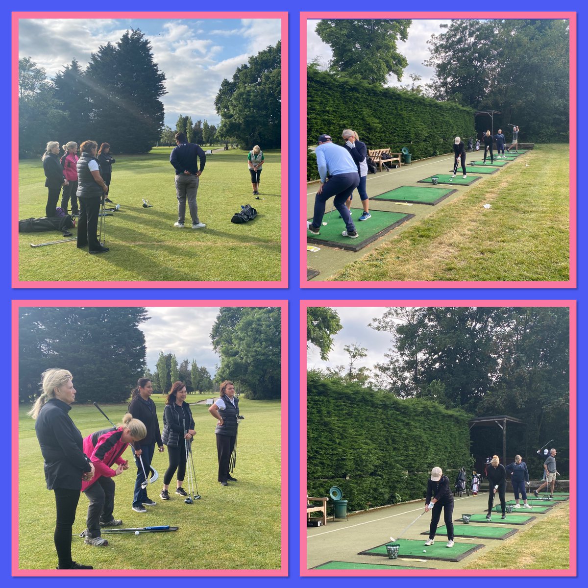 Fantastic ladies academy this week. We had half of the group on the course and the other half perfecting their swing #rgc #ladiesacademy #womenonpar  #ladiesgolfinessex