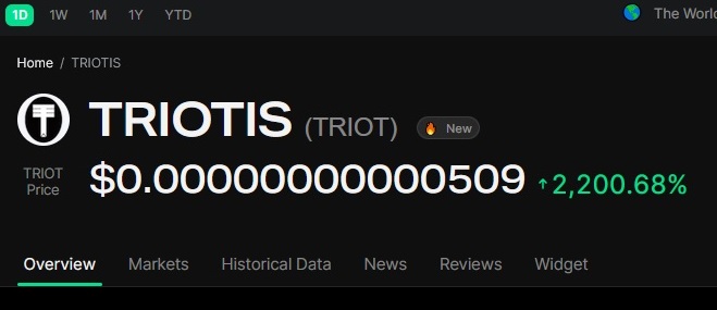seamiley616's tweet photo. Who's buying this bullish token @TriotisCoin today?
Let's make money on its low market cap.

$Blue #Blue #Binance #Triotis #Triot #CryptoCurrency #Market #Bullish #Token #Presale #AirDrop https://t.co/60oNMYHdWK