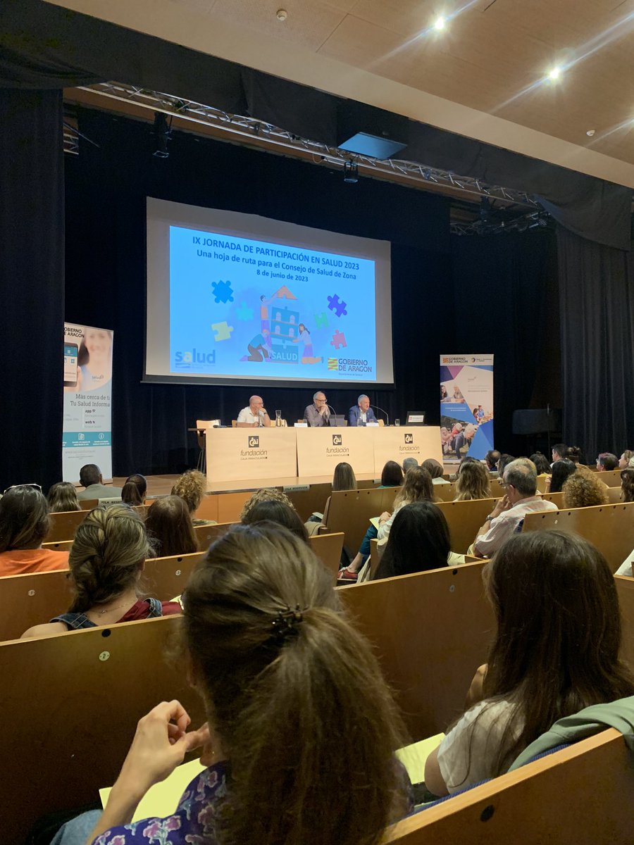 Comienza con aforo completo la IX Jornada de Participación en Salud: Una hoja de ruta para el Consejo de Salud de Zona.