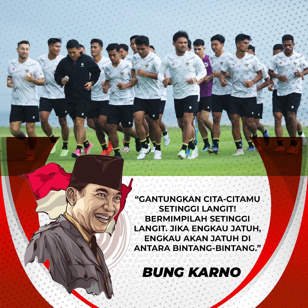 PemersatuBolaIN's tweet photo. Selalu ingat dengan perkataan Bung Karno.
Semangat Timnas Indonesia
#GarudaMendunia #KitaGaruda #BersamaGaruda #Garuda1745
Messi Full Video Arhan Putri Ariani Tasyi Kenceng Barca Minions Simon Cowell 18:00 wib WE LOVE YOU JIMIN #S_CLASS1stWin https://t.co/OKzSHUeiKK