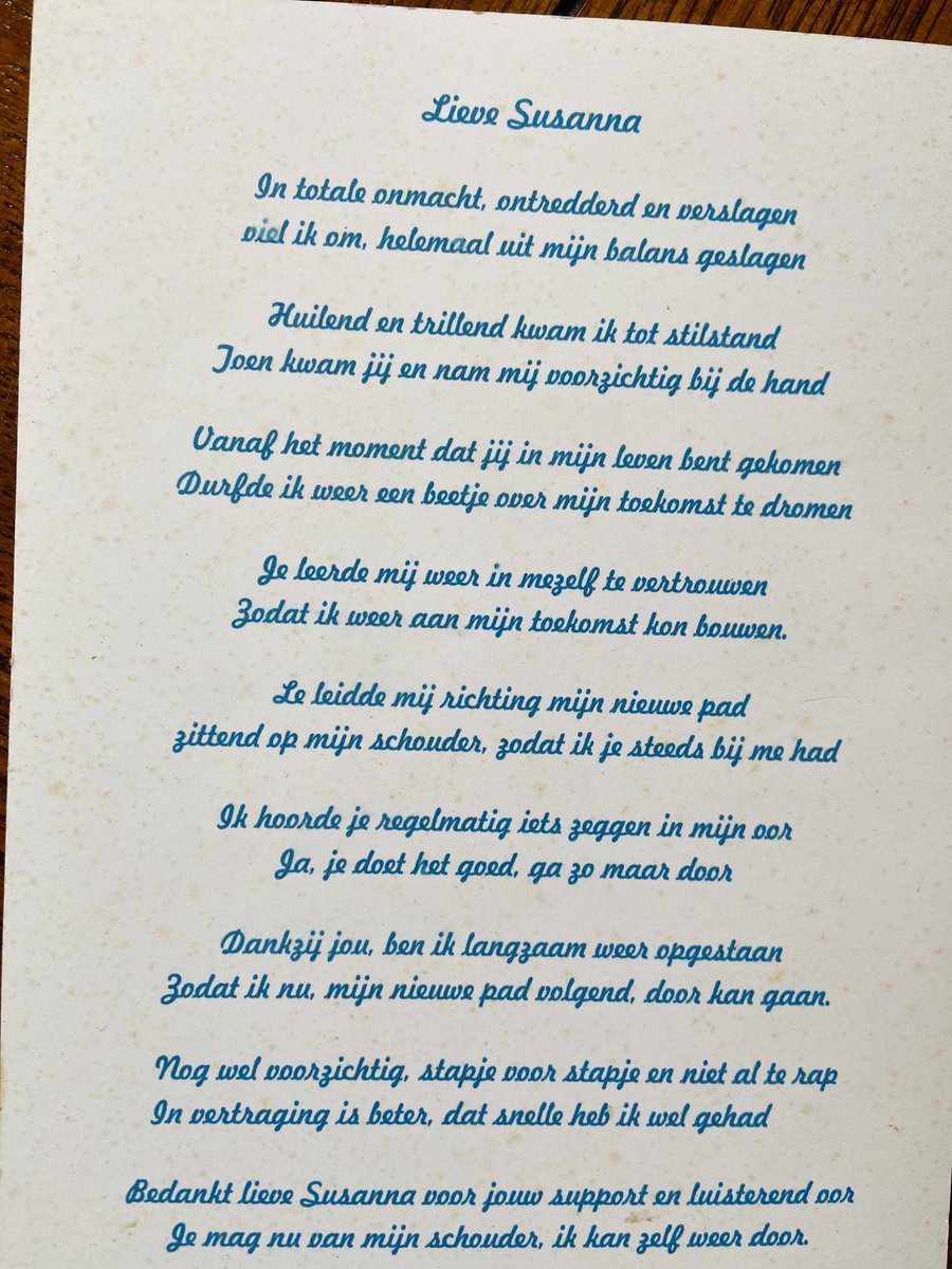 talentencoach's tweet image. Een tijdje geleden ontving ik van 1 van jullie hier dit prachtige gedicht. Prachtig en dapper mens! 

Het raakt en raakte me diep ❤️

#loopbaancoaching #mooistewerkdateris