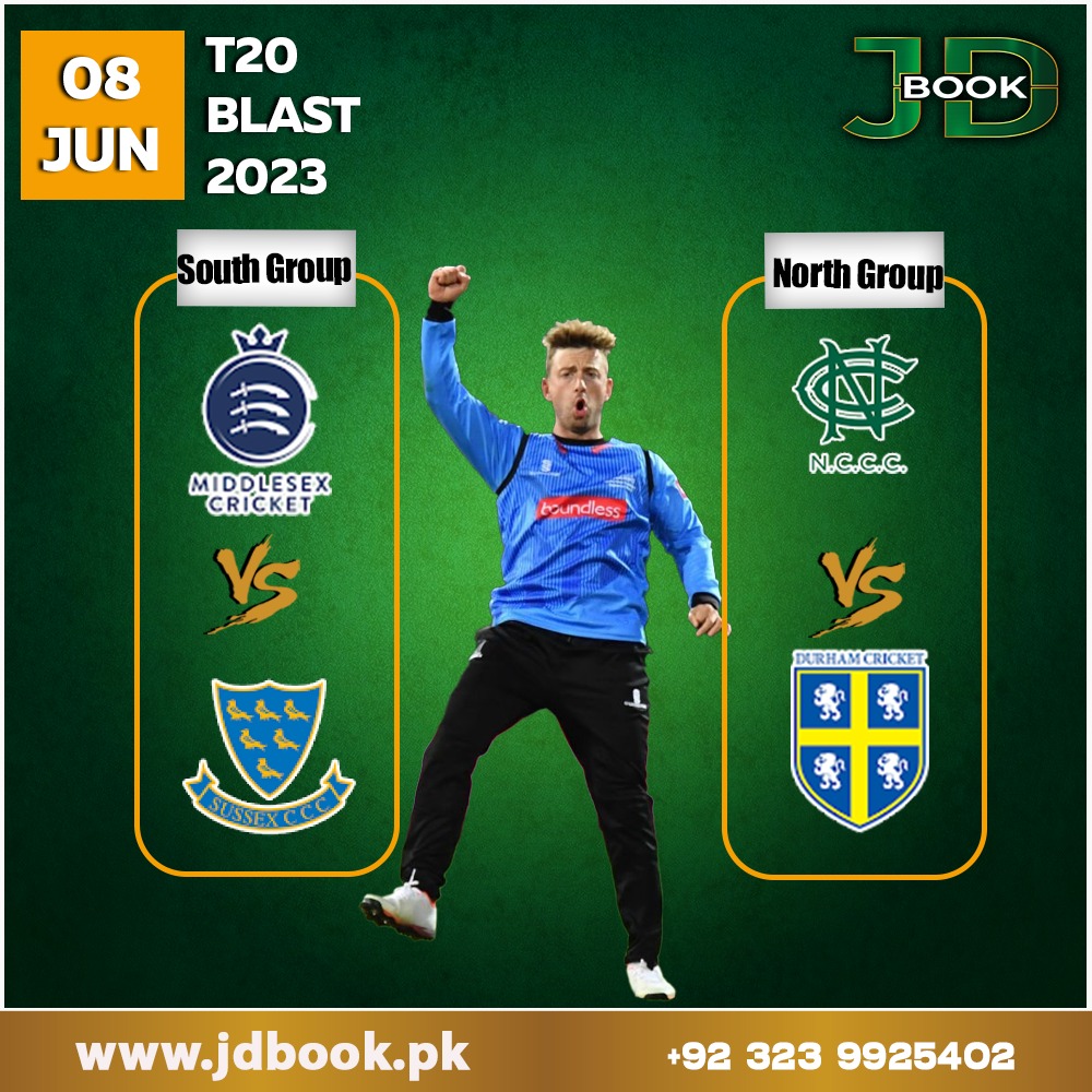 🙏🏻WELCOME TO JD BOOK 🙏🏻 
jdbook.pk
T20 Blast 2023
#cricket #cricketlovers #cricketer #cricketlife #cricketlove #crickets #cricketmatch #cricketers #jdbook #cricketbats #cricketlive #sports #sportsbet #cricketworld #vitalityt20blast #englandcricketboard #t20blast