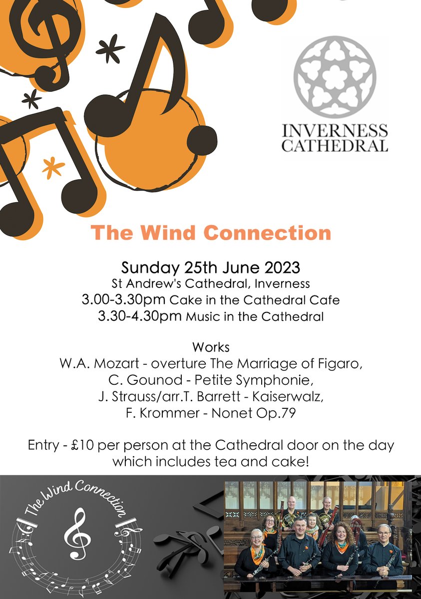 InvSymphonyOrch's tweet image. Another great concert from The Wind Connection #thewindconnection at @invcathedral