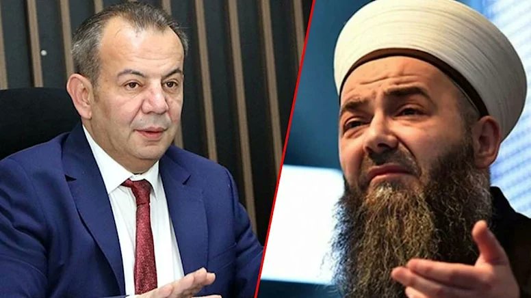 Tanju Özcan'dan (<a href="/tanjuozcanchp/">Tanju ÖZCAN</a>), kendisini mahkemeye veren Cübbeli Ahmet Hoca'ya:

"Ulan sarıklı, ulan cübbeli. Suç duyurusunda bulunmuşsun. Ne oldu sıkışınca Laik Türkiye Cumhuriyeti’nin adaletine mi sığındın? Sizi gidi Allah ile kul arasına girmeye çalışan dinsizler.  

Hani