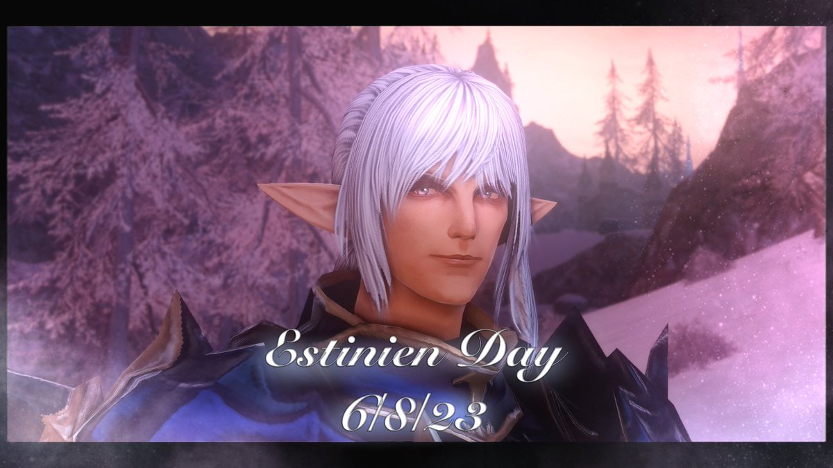 Welcome to 💙Estinien Day💙, in which we celebrate our favorite dragoon.

Please tag all Estinien related posts with #estinienday #estinien 

All solo, platonic and shipping posts in any media welcomed. 

Let’s make some noise!

-@Lumeria_deBorel