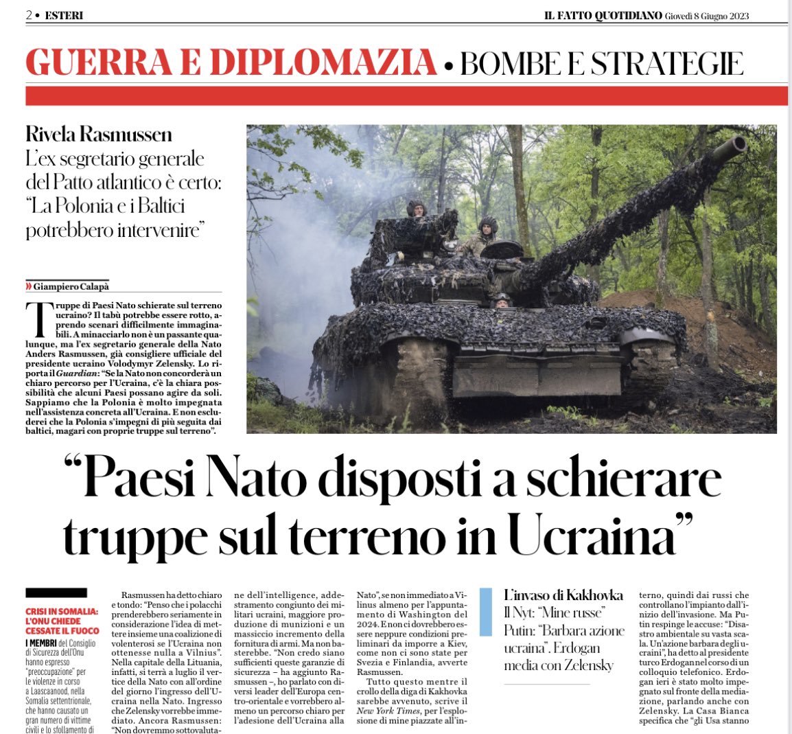 A noi la diplomazia non piace perché siamo il governo del fare. Quando il dovere chiama noi non ci tiriamo indietro. Pronti a mostrare i nostri muscoli con i nostri armamenti! Al fianco dei nostri alleati fino alla morte!