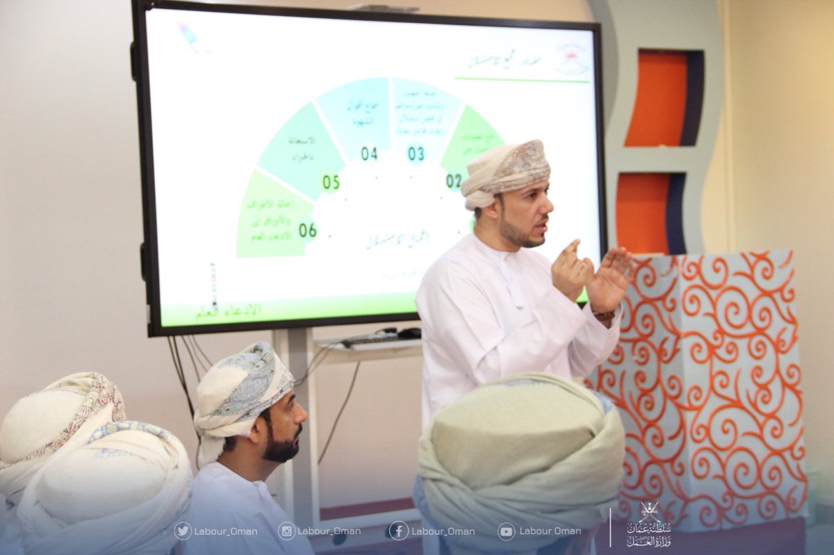 Labour_OMAN's tweet photo. نظمت #وزارة_العمل ممثلة بالمديرية العامة للعمل بمحافظة الظاهرة وبالتعاون مع الدائرة الأولى للادعاء العام بمحافظة الظاهرة @oman_pp ورشة عمل بعنوان "إجراءات جمع الاستدلال" وذلك بهدف رفع كفاءة وتأهيل مأموري الضبط القضائي. https://t.co/1IV6oCDSBL
