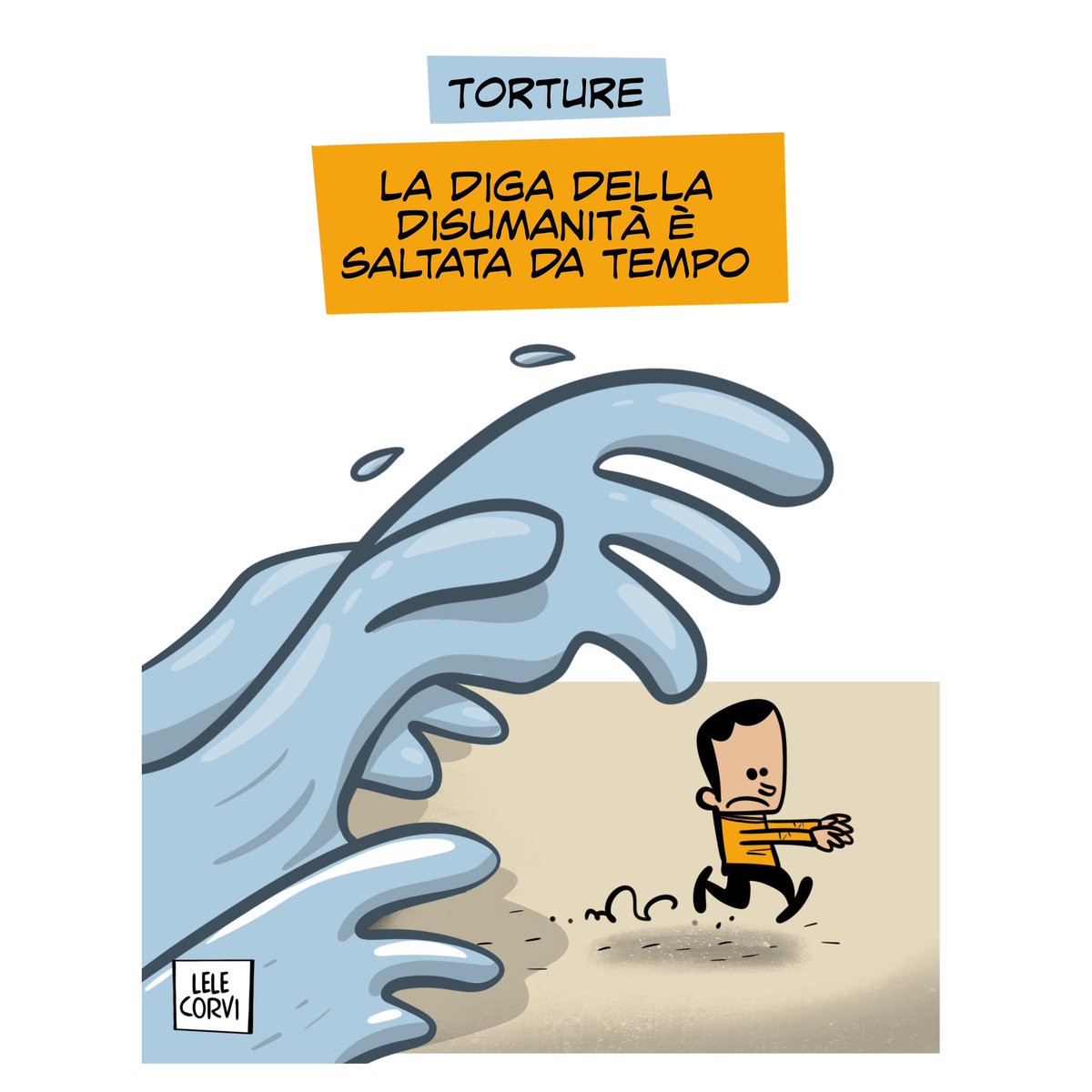 LeleCorvi's tweet image. Torture
Per il @ilmanifesto
----
#torture #disumanità #diga #orrore #italia #ilmanifesto #lelecorvi