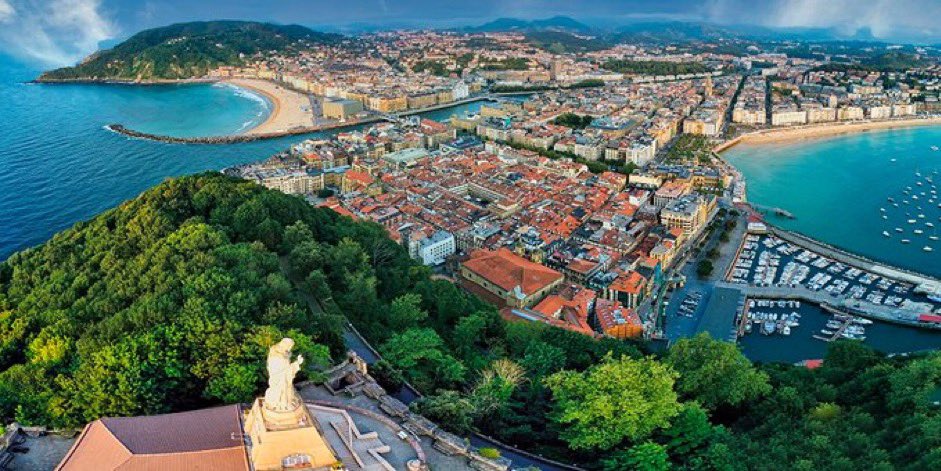 Good morning from #SanSebastian #BasqueCountry #Spain 🌷🌱🌞🌊

#Thursday #thursdaymorning #SpringInSpain