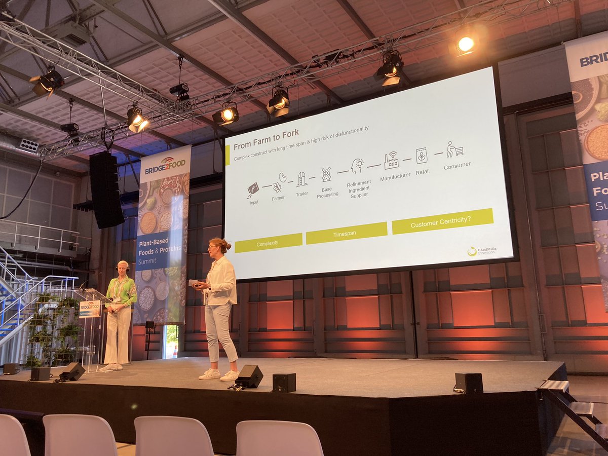Gernot J. Abel 🇺🇦 (@gernotjabel) on Twitter photo Kickstarting day 2: Jutta Schock from Goodmills group describe the development path to final 🌱 product at supermarket: „its a #Ninja course“ #B2FSummits <a href="/Bridge2Food/">Bridge2Food</a> Kickstarting day 2: Jutta Schock from Goodmills group describe the development path to final 🌱 product at supermarket: „its a #Ninja course“ #B2FSummits <a href="/Bridge2Food/">Bridge2Food</a>