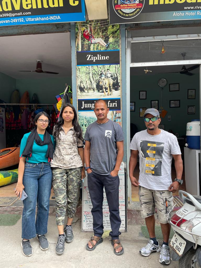 WforWFoundation's tweet photo. CGAPP Team Members Kalpana Patel and Moksha Mehta conducted a Key Informant Interview with Mr Manohar, a national level Kayak from Uttarakhand.
Site 3 Tapovan, Rishikesh
#himalayas #wastewarrior #cleanhimalayas #plasticmanagement #plasticfree #tackleplasticpollution #rishikesh https://t.co/rDqqF4oK4E
