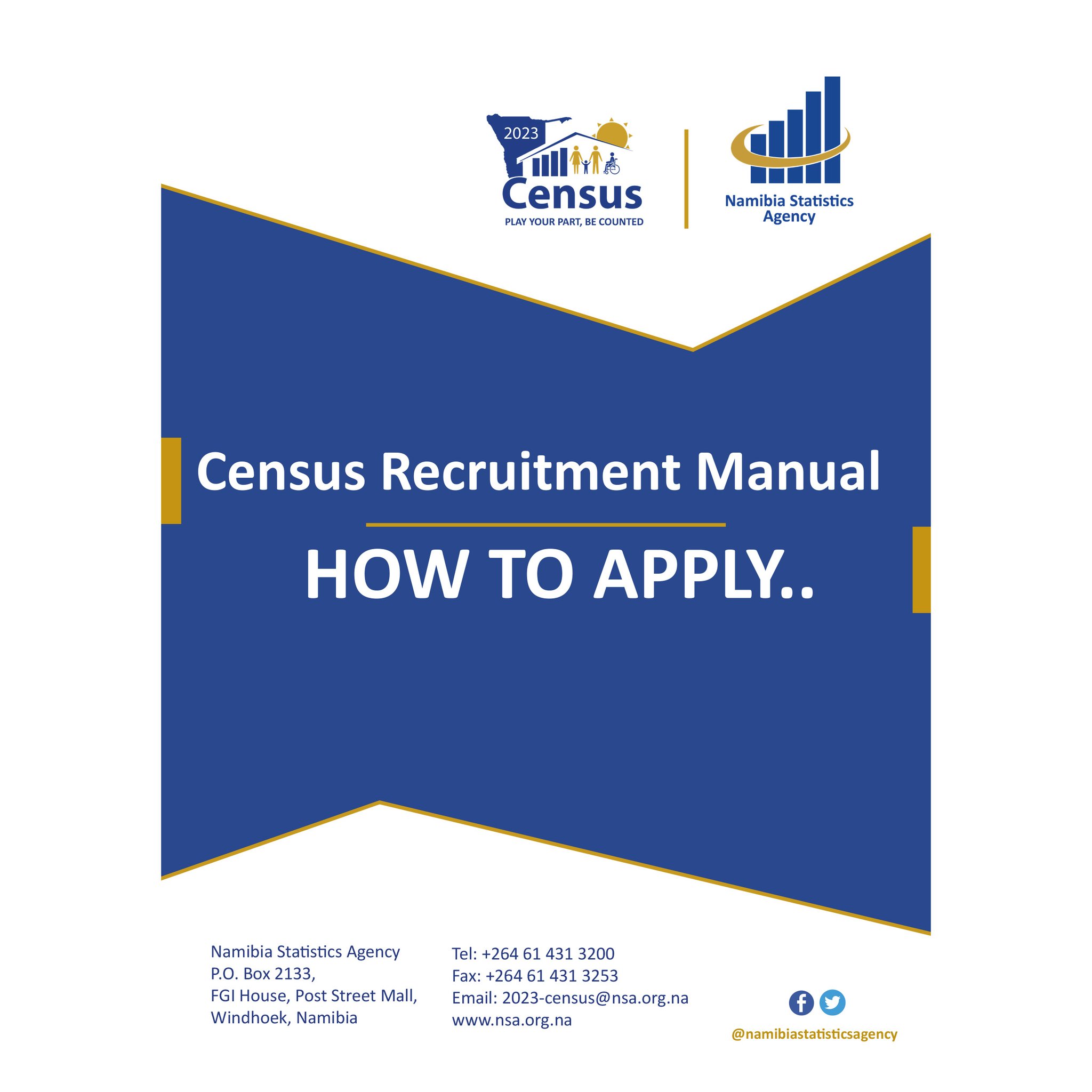 NSA on Twitter "2023 Census recruitment application manual. NSA