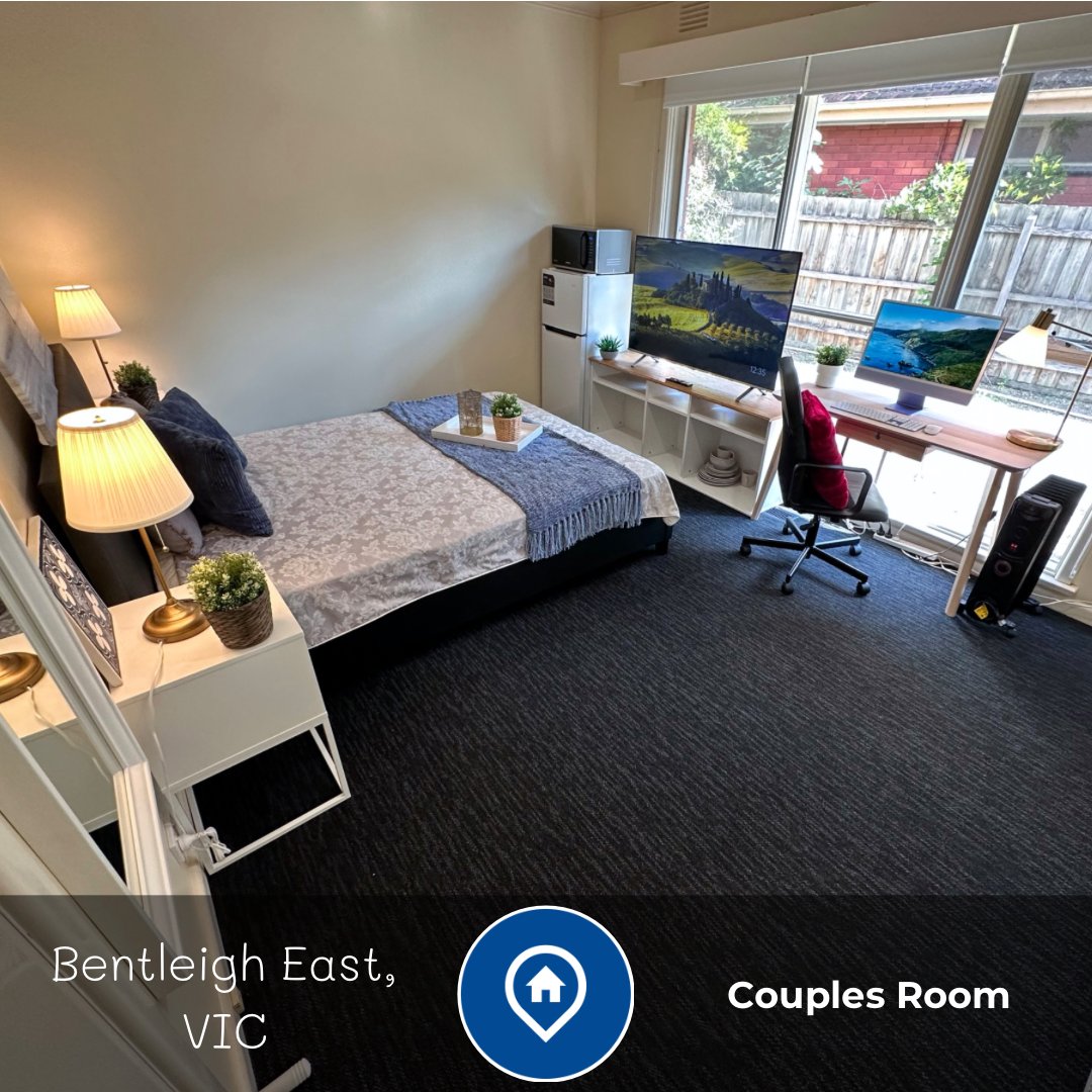 LUXURIOUS Doubles Room in a safe, secure & approved #sharehouse @ Bentleigh East ✅ 

flatmates.com.au/P1348415

@flatmates #flatmates #thinkcozy #homestay #sharedliving #rentaroom #accommodation #roomforrrent #rental #sharehouse #melbournerental #rentalmarket #rentaroom #coliving