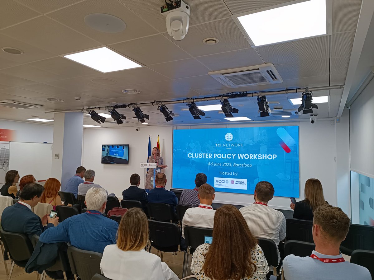 TCI Network (@tcinetwork) on Twitter photo 👏<a href="/meret_nielsen/">Merete D. Nielsen</a> and <a href="/oalcoba/">Oriol Alcoba</a> inaugurate the TCI #Cluster #Policy Workshop with an interesting group of international participants at <a href="/accio_cat/">ACCIÓ</a> in Barcelona 📍
<a href="/gencat/">Generalitat de Catalunya</a>
<a href="/empresacat/">Empresa</a>
@ClusterExDK 👏<a href="/meret_nielsen/">Merete D. Nielsen</a> and <a href="/oalcoba/">Oriol Alcoba</a> inaugurate the TCI #Cluster #Policy Workshop with an interesting group of international participants at <a href="/accio_cat/">ACCIÓ</a> in Barcelona 📍
<a href="/gencat/">Generalitat de Catalunya</a>
<a href="/empresacat/">Empresa</a>
@ClusterExDK