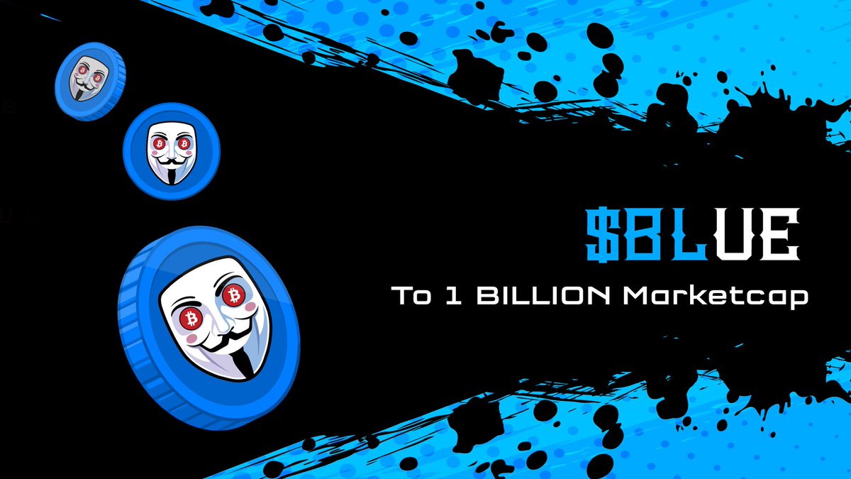 easyeight08's tweet photo. SPREAD THIS PIC EVERYWHERE. THE $BLUE IS COMING

1 BILLION MARKET CAP https://t.co/hSH0dzPMOS