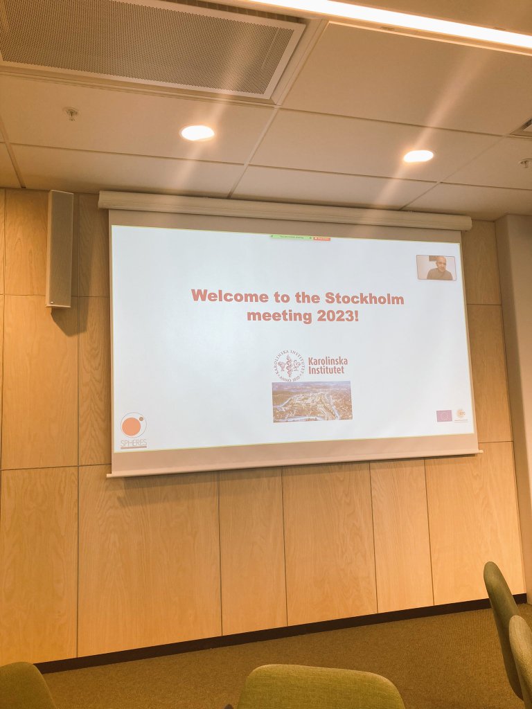 ERC_SPHERES's tweet photo. #SPHERES Consortium meeting in Stockholm at @karolinskainst with @ryden_mikael @DominiqueLangin begins ! Great to have the whole research team together ! https://t.co/Z9520Hn7sV
