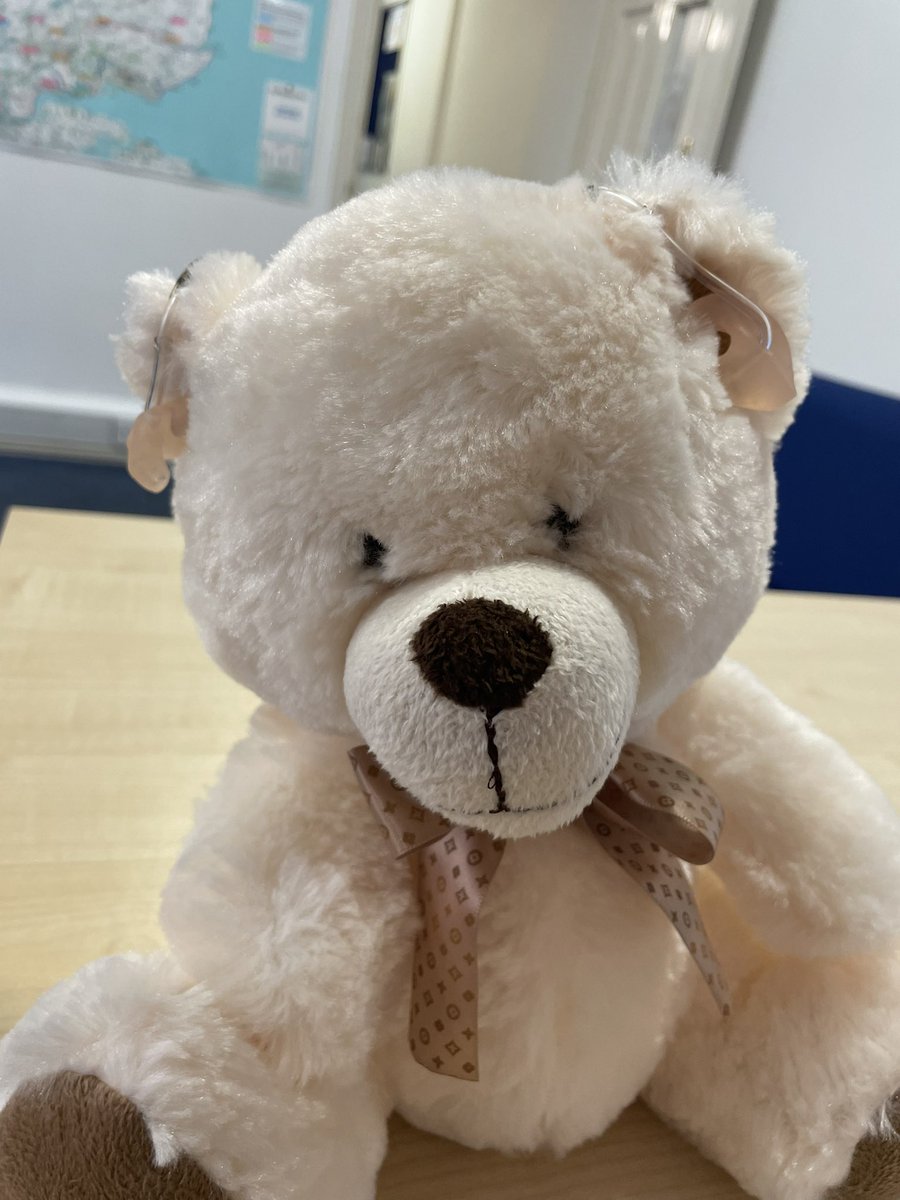 Only for @ChelmsfordCVS #Volfest would I retube a teddy bear’s hearing aids at 8am in the morning 🤣