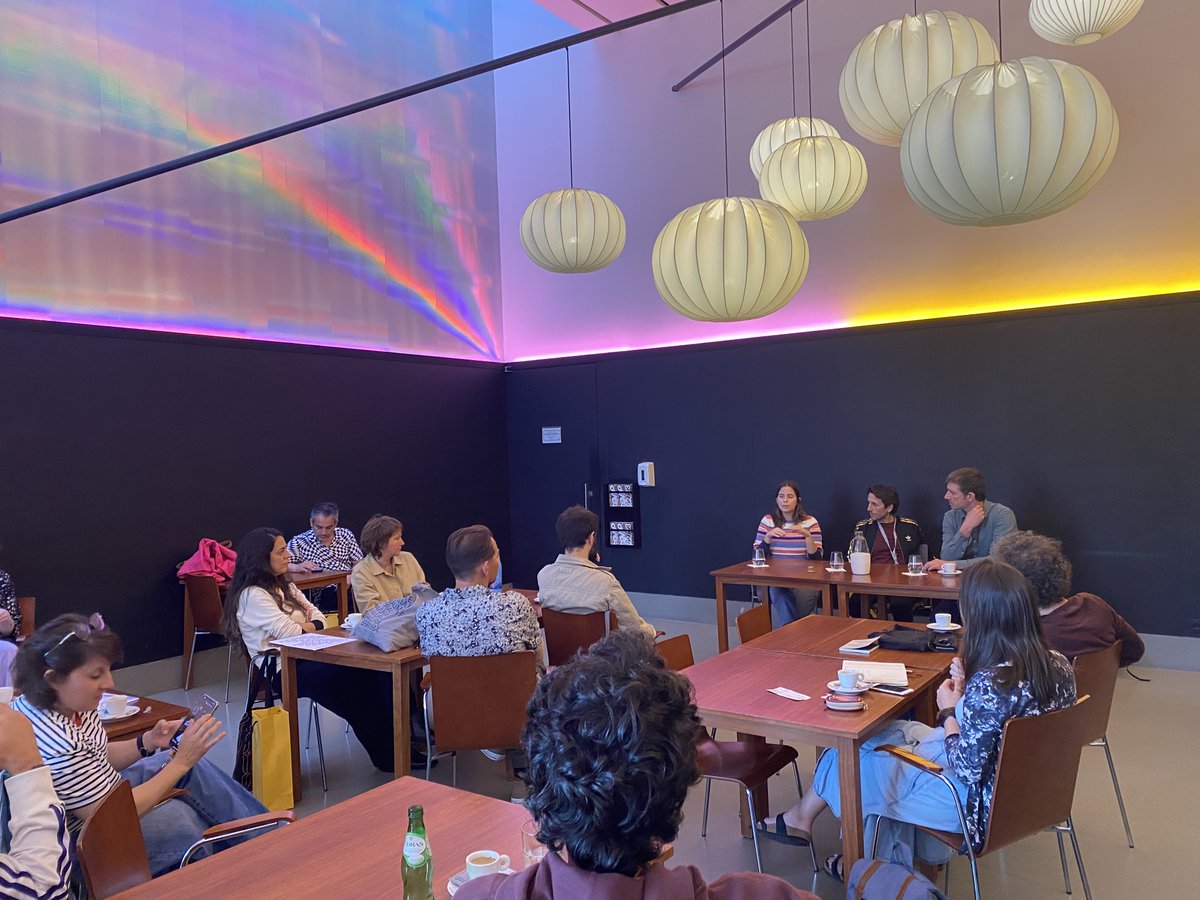 PremiereEu's tweet image. FITEI Aberto brought together the company Visões Úteis and the Premiere project, to discuss about the uses of the archive in the creative process and how is technology transforming the way we look into it.
#FITEI46 #PremiereEU #HorizonEurope