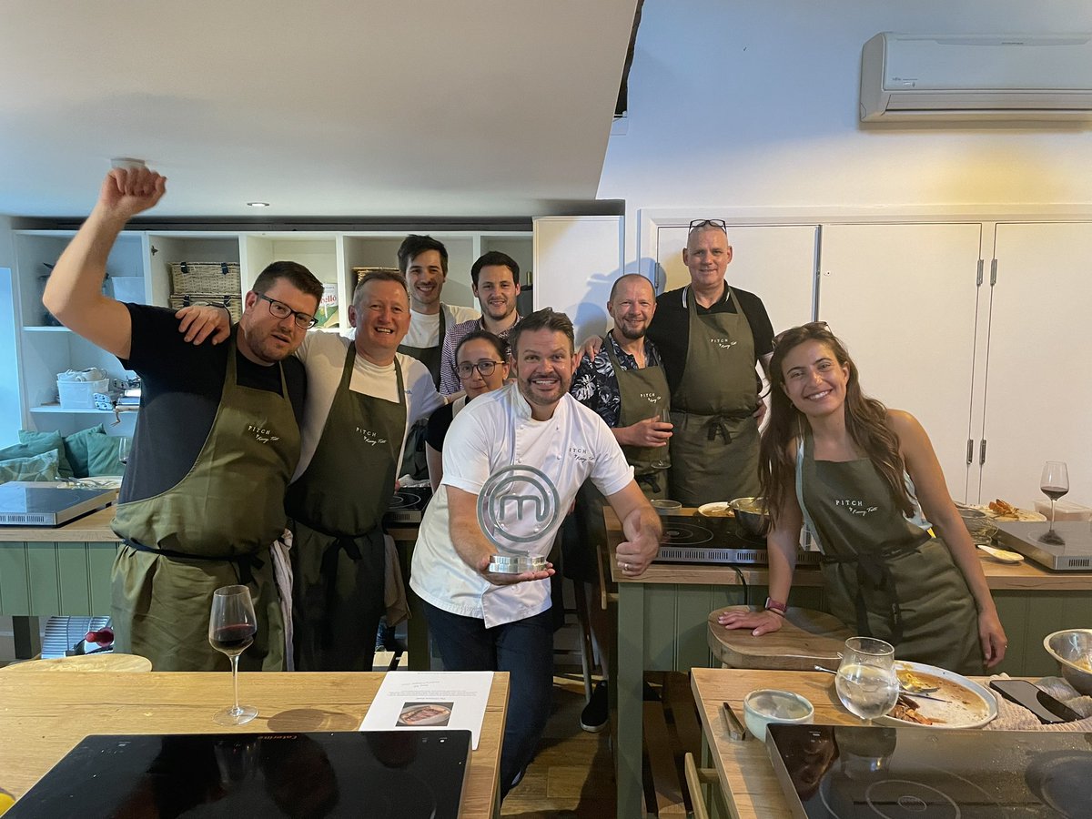 MartynLemon's tweet photo. Unbelievable night at @restaurantpitch with @kennytutt cooking an amazing ‘Surf and Turf’ dish. Smashed it again Kenny!! 🥩🍷🦞 https://t.co/NgHqwaTZeT