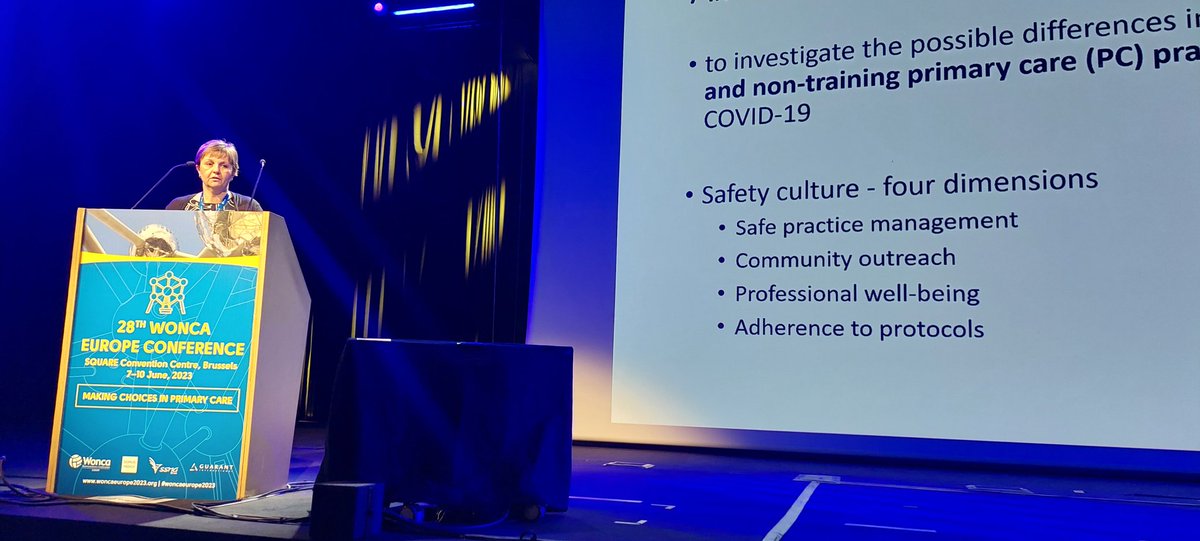 Zlata Ozvacic Adzic #Zagreb Andrija Stampar School of Public Health at #woncaeurope2023 tells us being a #GPTraining practice had benefits for #patients and #GPworkforce during #COVID19 #PRICOV19 <a href="/EQuiP_Quality/">EQuiP</a> 
qualityfamilymedicine.eu