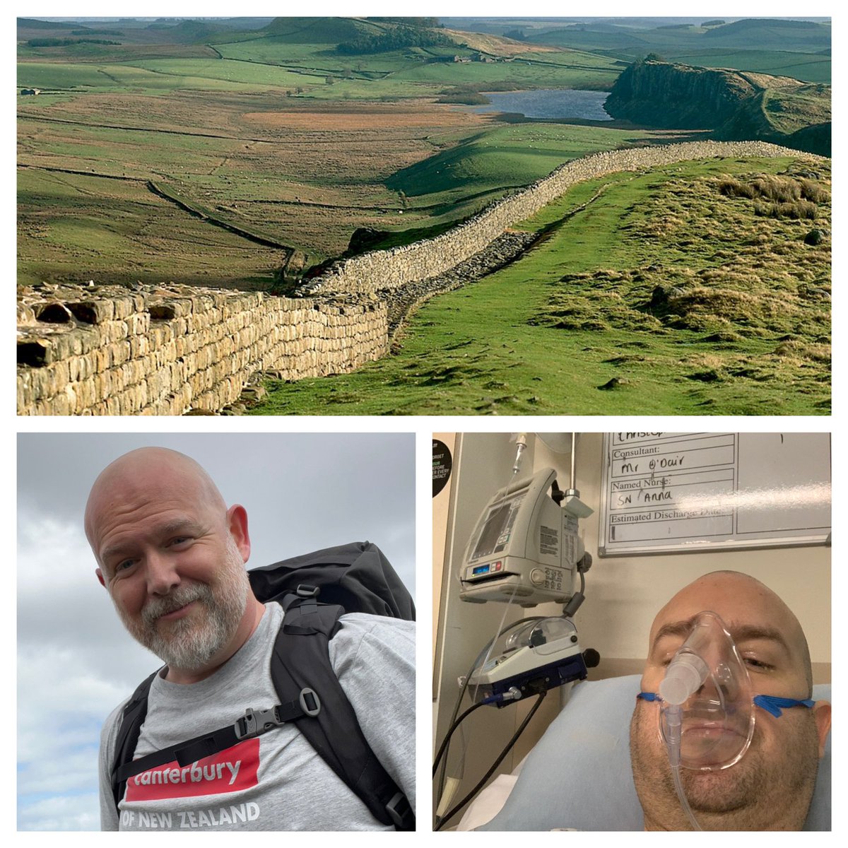gotthegistofit's tweet photo. Good luck with the trek @EmmaWillis and @mattjwillis 

If you see me on Hadrians Wall give me a wave - I’m walking the 135km for Children With Cancer UK this weekend

I’m living with terminal cancer and I���m determined to do what I can to help children beat this awful disease.

❤️ https://t.co/kOND3BNMLS