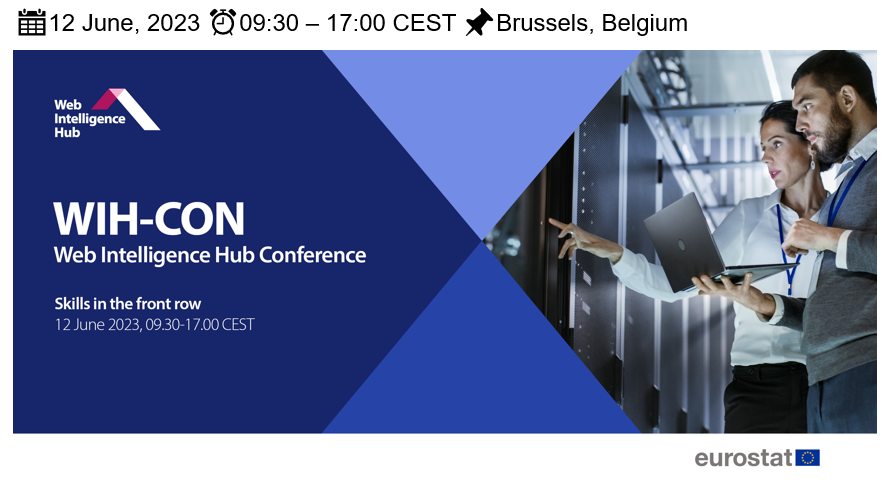 EssnetWin's tweet photo. It’s not to late to register for WIH-CON

📷Register https://t.co/Z9F33UOWzv

#DataScience #Newdatasource #ESSnet #BigData #statistics #AskEurostat #data

@EU_Eurostat
@Istat_en https://t.co/ZEtjiU1u4r