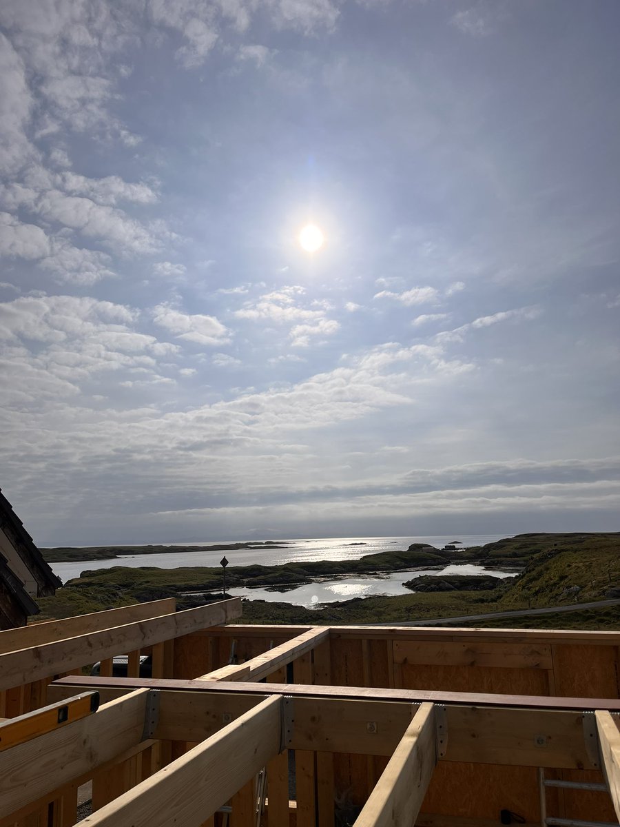 Timbercreate's tweet image. Turned out nice again. 
#Southuist with a view over to #Skye