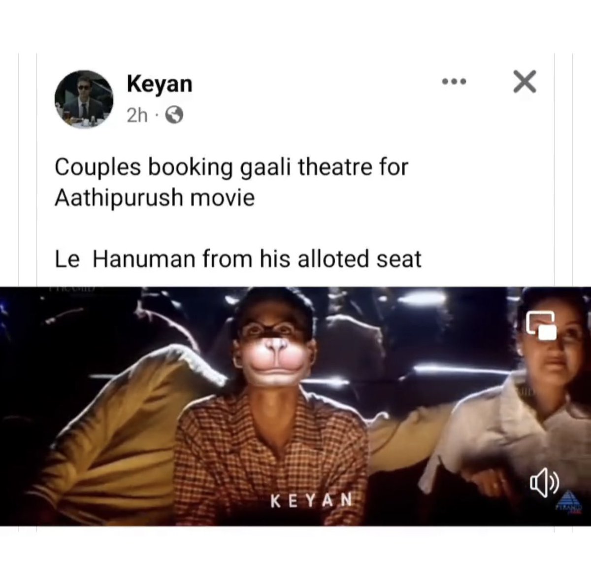 tathvamasi6's tweet photo. We all know actor Vijay Joseph is a crypto and anti-Hindu, but do u know his fans are even worst?

They are morphing &amp; insulting Ram and Hanuman in the most disgusting ways.

Report this handle Tweeples. https://t.co/V9hKybbDfm