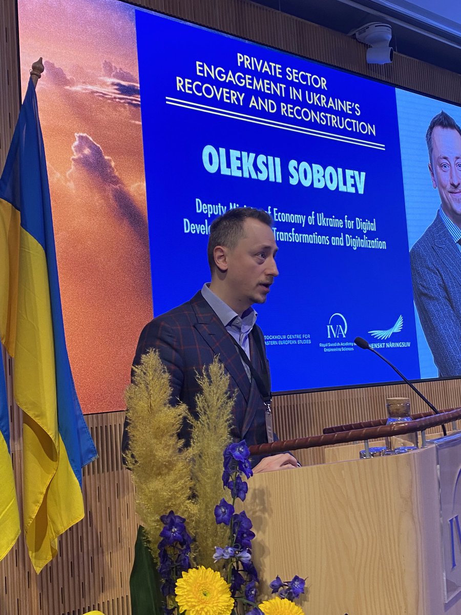 Fredrik Löjdquist (@flojdquist) on Twitter photo The #Stockholmconference23 on Private Sector Engagement in 🇺🇦 Recovery & Reconstruction has now kicked off w opening remarks by 🇸🇪🇺🇦 ministers <a href="/JohanForssell/">Johan Forssell</a> <a href="/SweMFA/">Swedish Ministry for Foreign Affairs</a> & <a href="/OleksiiSobolev/">Oleksii Sobolev</a> - organized by @SCEEUS_UI & <a href="/SITEStockholm/">Stockholm Institute of Transition Economics (SITE)</a>. The #Stockholmconference23 on Private Sector Engagement in 🇺🇦 Recovery & Reconstruction has now kicked off w opening remarks by 🇸🇪🇺🇦 ministers <a href="/JohanForssell/">Johan Forssell</a> <a href="/SweMFA/">Swedish Ministry for Foreign Affairs</a> & <a href="/OleksiiSobolev/">Oleksii Sobolev</a> - organized by @SCEEUS_UI & <a href="/SITEStockholm/">Stockholm Institute of Transition Economics (SITE)</a>.
