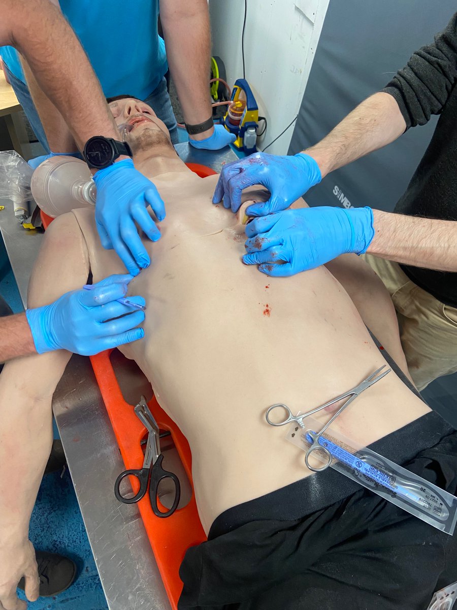 Safeguard Medical (@med_safeguard) on Twitter photo #trainingday with West Midlands Ambulance Services, performing a thoracotomy procedure on the our #tasktrainer and learning the full repair process
#learning #simulation #training #thoracotomy #healthcaresimulation #manikin #SIMBODIES
<a href="/med_safeguard/">Safeguard Medical</a> #trainingday with West Midlands Ambulance Services, performing a thoracotomy procedure on the our #tasktrainer and learning the full repair process
#learning #simulation #training #thoracotomy #healthcaresimulation #manikin #SIMBODIES
<a href="/med_safeguard/">Safeguard Medical</a>
