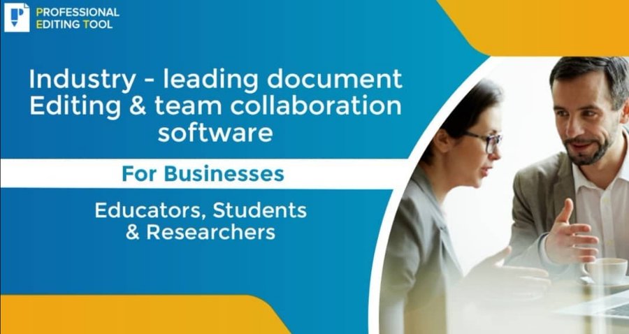 ToolEditing's tweet image. Professional Editing Tool (PET) is a well-honed Document Editing and Team Collaboration Solution that was built to help improve, integrate, and govern document editing and team collaboration.  Visit - professionaleditingtool.com for more..   #writingtools #StudentSuccess #Pet