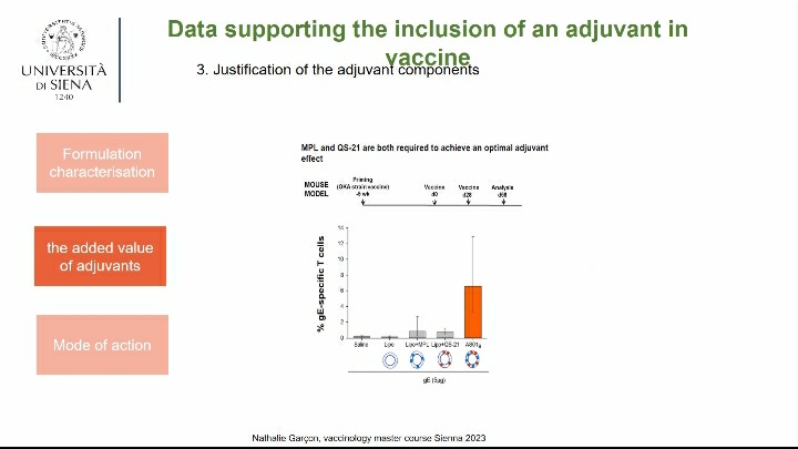 Dr_Adidja_AMANI's tweet photo. Adjuvants and #Vaccines rules.of thumb
" No Adjuvant is the best adjuvant "
"Less is more " 
#NathalieGarcon 
#MVDD #Alumni2023 
#VaccinesDevelopment  #Invaccinology https://t.co/6XPFInDOtz