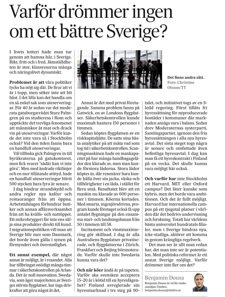 olamuscat's tweet photo. Ett bättre Sverige 👍 ⁦@BenjaminDousa⁩ https://t.co/ZBUaVSxpc9
