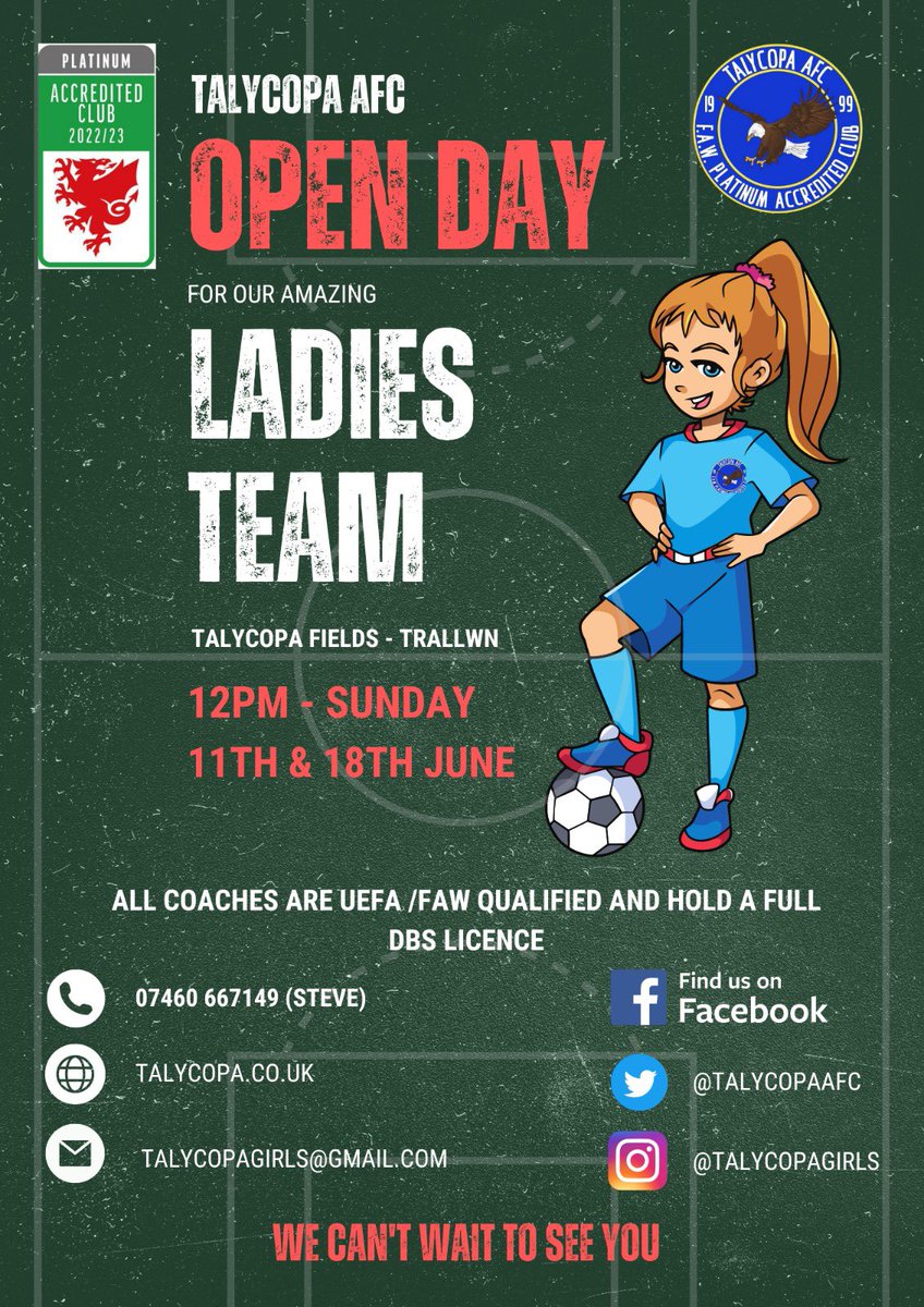 Talycopa A.F.C Girls tweet media